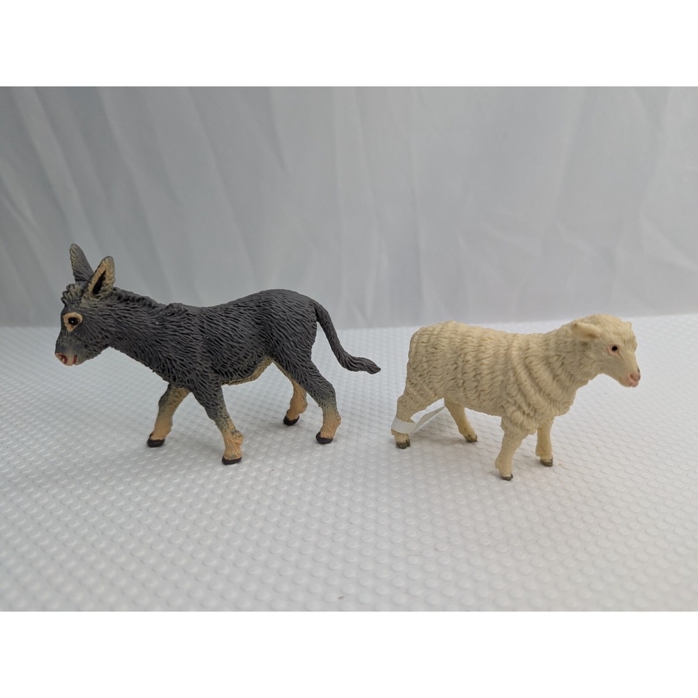 Safari Ltd Farm Animal Ewe‎ Sheep Donkey Mule Lot